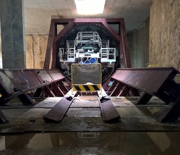 TBM Launching Structure TF